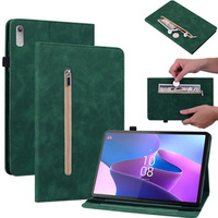 Чoхол до Lenovo Tab P11 Gen 2, Wallet Pen Slot, зелений