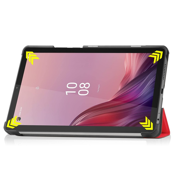 Чохол для Lenovo Tab M9, Smartcase, червоний