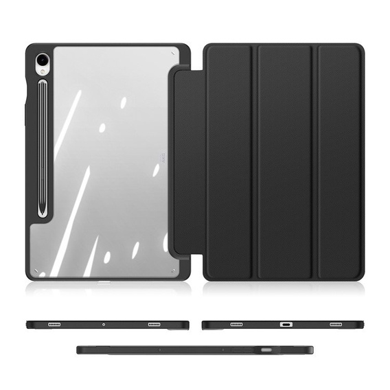 Чехол Dux Ducis для Samsung Galaxy Tab S9 с держателем стилуса, черный