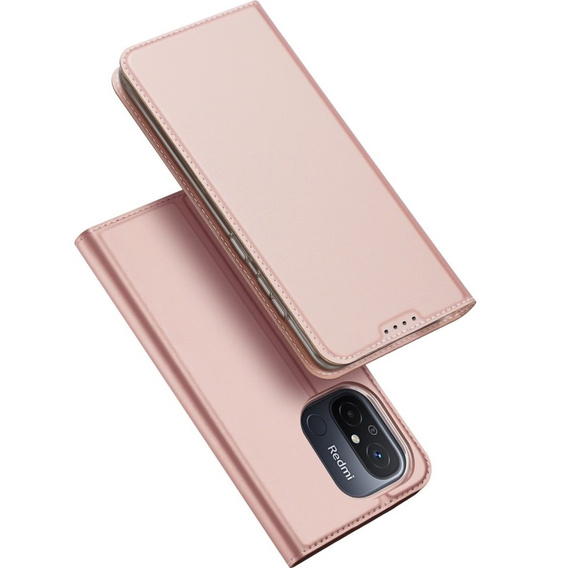 Чехол Dux Ducis до Xiaomi Redmi 12C, Skinpro, розовый rose gold