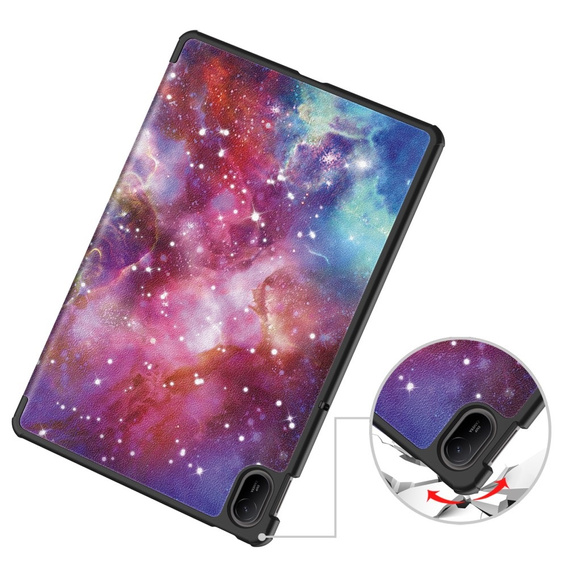 Чехол для Huawei MatePad SE 11 2024, Smartcase, galaxy