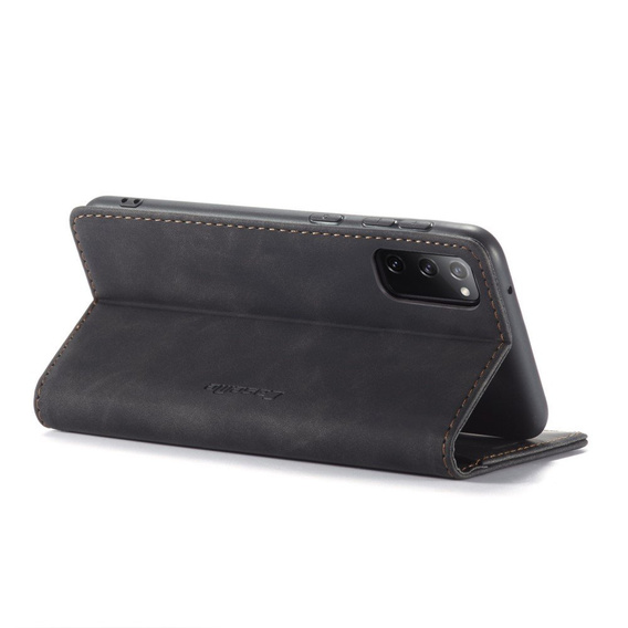 Чохол-сумка для Samsung Galaxy S20 FE, Leather Wallet Case, чорний