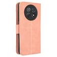 Откидной чехол для Huawei Nova Y91 4G, Card Slot, розовый