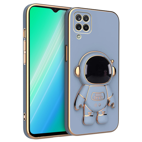 Чехол до Samsung Galaxy A12 / M12 / A12 2021, Astronaut, синий