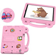 Детский чехол для Lenovo Tab M10 X505F X605F / Tab P10-X705F/L / Huawei T5 10.1, Cute Patterns, с подставкой, розовый
