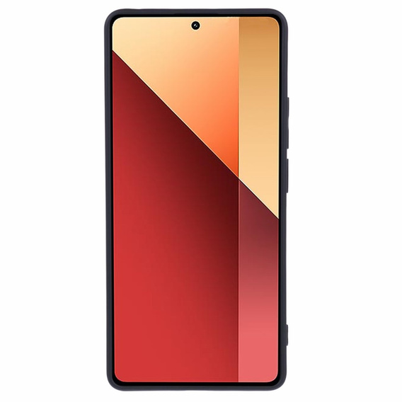 Чехол до Xiaomi Redmi Note 13 Pro 4G, Silicone Lite, чёрный