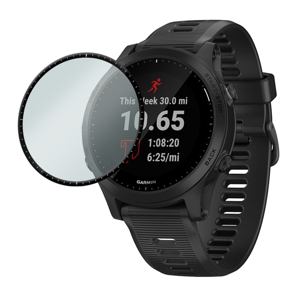 2x Гибридное стекло ERBORD для Garmin Forerunner 945