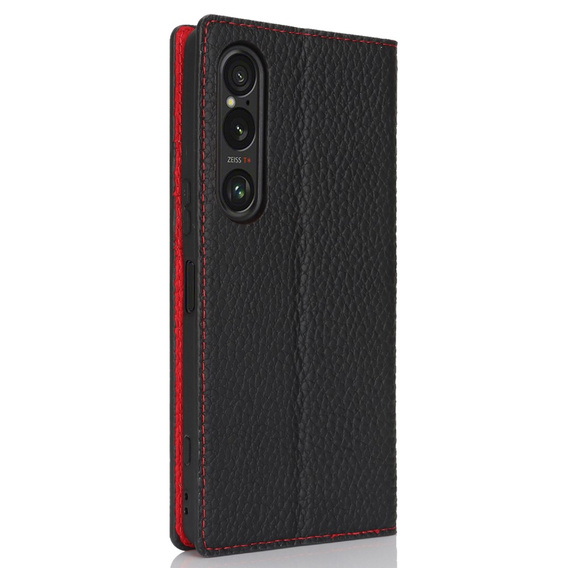 Кожаный чехол для Sony Xperia 1 VI, ERBORD Grain Leather, чёрный