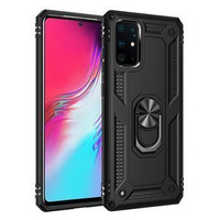 Бронированный Чехол до Samsung Galaxy S10 Lite, Nox Case Ring, чёрный