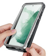 Чoхол Shockproof до Samsung Galaxy S23, із захисним екраном, чорний