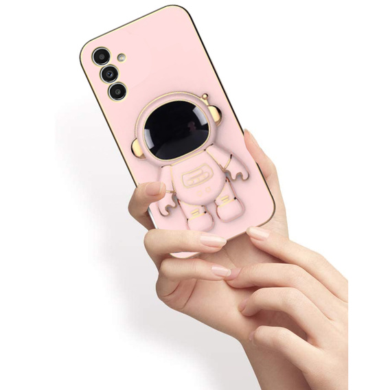 Чoхол до Samsung Galaxy M23 5G, Astronaut, рожевий rose gold