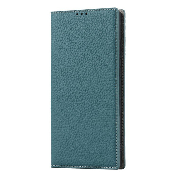 Шкіряний чохол для Samsung Galaxy S23 Plus, ERBORD Grain Leather, синій