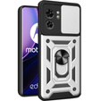 Чохол NOX Camera Slide Motorola Edge 40, CamShield Slide, срібло