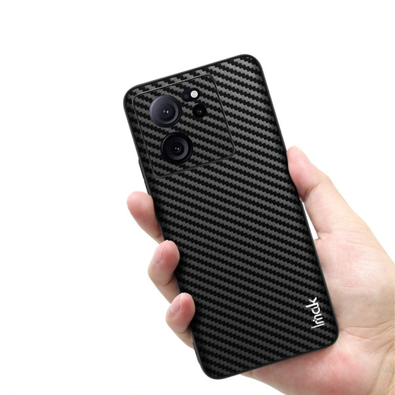 Чехол IMAK до Xiaomi 13T/13T Pro, LX-5 Series, Carbon, чёрный