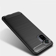 Чoхол до Xiaomi Redmi Note 10 / 10S, Carbon, чорний