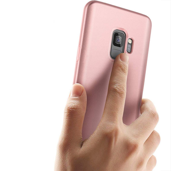 Чoхол до Samsung Galaxy S9, Suritch Full Body, рожевий rose gold