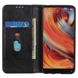 Чехол до Motorola Moto G24 / G24 Power / G04, Wallet Litchi Leather, чёрный