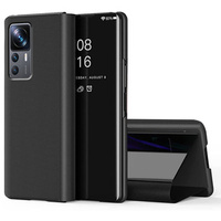 Чехол до Xiaomi 12T / 12T Pro, Clear View, чёрный