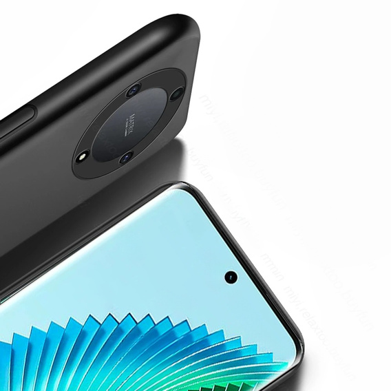 Чохол для Honor Magic 6 Lite 5G, з магнітною накладкою, чорний