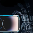 Чехол R-JUST для iPhone 14 Pro, Hollow Armour, синий