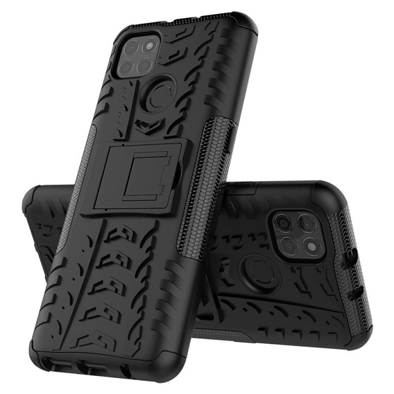 Чехол до Motorola Moto G9 Power, Tire Armor, чёрный