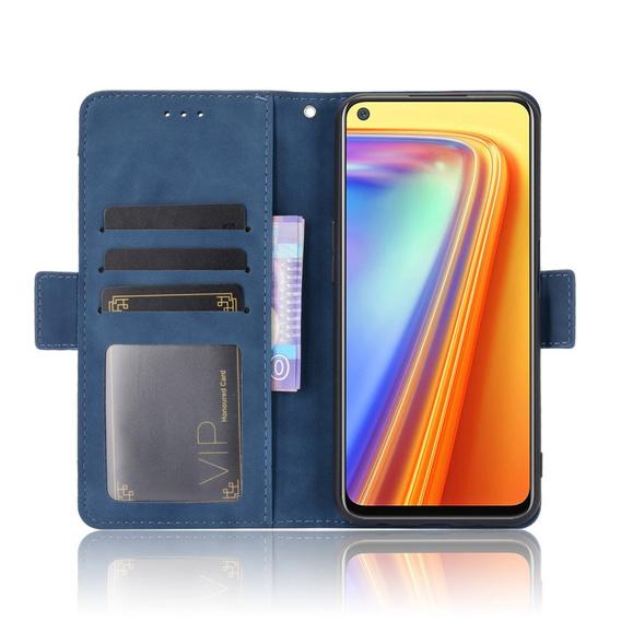 Футляр з клапаном для Realme 7, Card Slot, м'яти