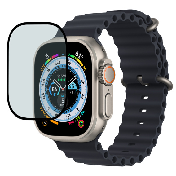 2x Гібридне скло ERBORD для Apple Watch Ultra/Ultra 2 49MM