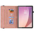 Чохол для Lenovo Tab M9, Butterfly, рожевий