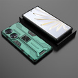 Чехол до Honor 70 5G, Military kickstand, зелёный