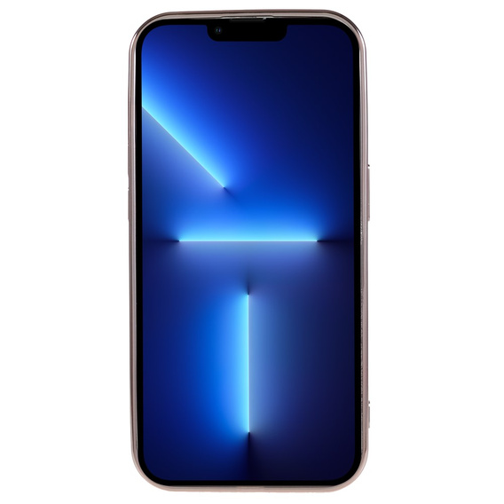 Чохол для iPhone 13 Pro, Electro MagSafe, рожевий + Скло на екран