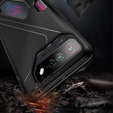 Чoхол до ASUS ROG Phone 8 Pro, Carbon Gel, чорний