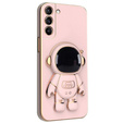 Чехол до Samsung Galaxy S21 FE, Astronaut, розовый rose gold