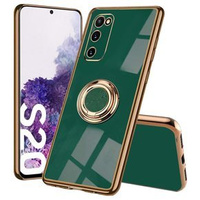 Чехол до Samsung Galaxy S20, Electro Ring, зелёный