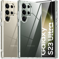 Чoхол до Samsung Galaxy S23 Ultra, Premium Armor Slim, прозорий