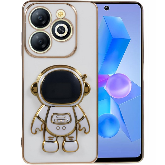 Чoхол до Infinix Hot 40i, Astronaut, білий