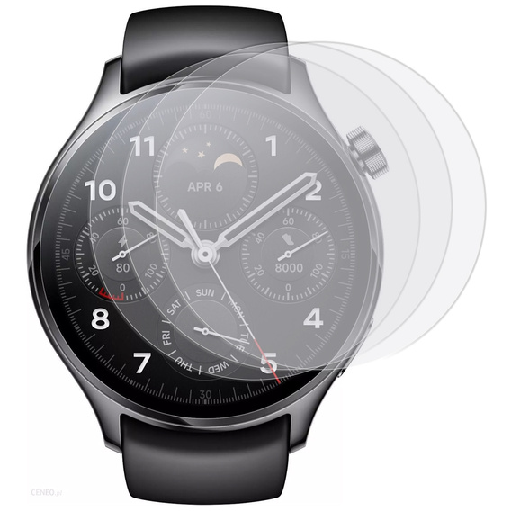 3x ERBORD Гідрогелева фольга для Xiaomi Watch S1 Pro