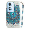 Откидной чехол для Oppo Reno 11F 5G, Wallet, Mandala Flower