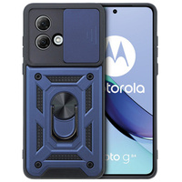 Чехол NOX Camera Slide Motorola Moto G84 5G, CamShield Slide, синий