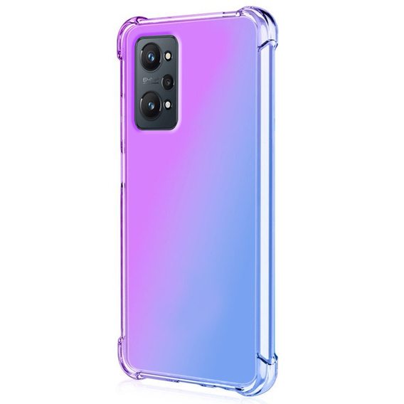 Чохол для Realme GT 2 5G / GT Neo 2 / GT Neo 3T, Gradient Dropproof, Фіолетовий / синій