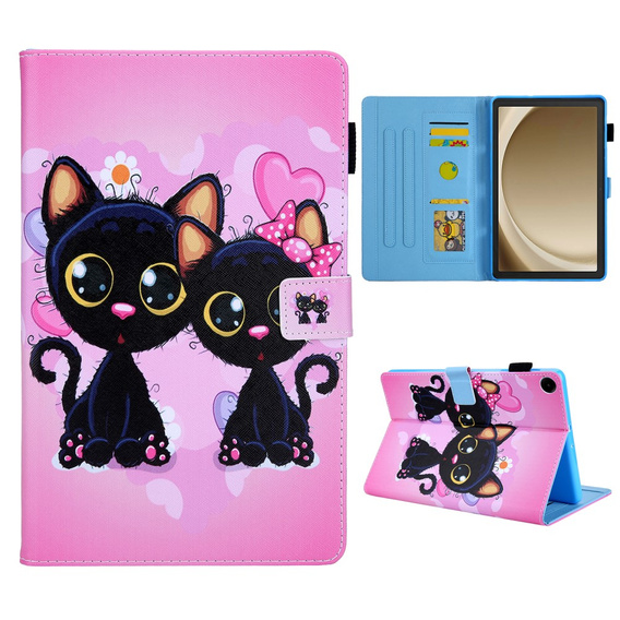 Чoхол до Samsung Galaxy Tab A9+ X210 / X215 / X216B, two cats