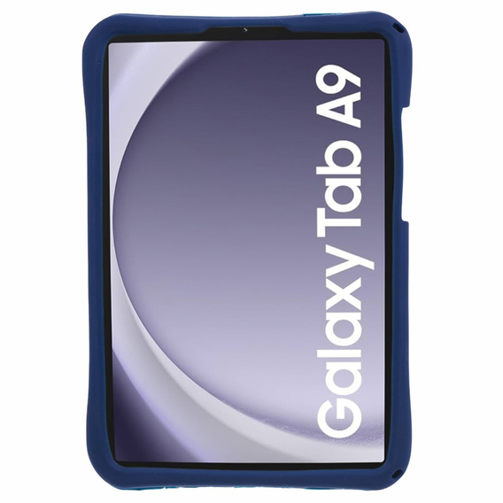 Детский силиконовый чехол для Samsung Galaxy Tab A9 T220 X110 / X117, Armoured, Astronaut, темно-синий