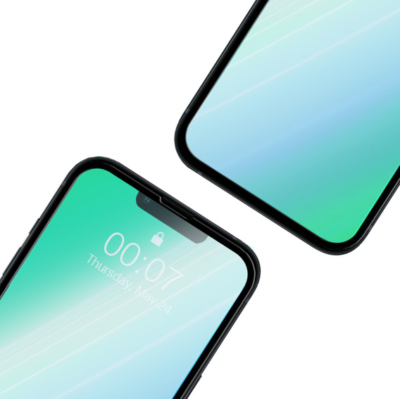 2x Загартоване скло для iPhone 13 Mini, ERBORD 3D для всього екрану