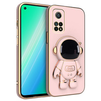 Чехол до Xiaomi Mi 10T 5G/Mi 10T Pro 5G, Astronaut, розовый rose gold