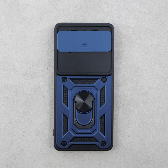 Чехол NOX Camera Slide Realme 11 Pro 5G / 11 Pro+ 5G, CamShield Slide, синий