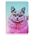 Чехол до Samsung Galaxy Tab A9+ X210 / X215 / X216B, pink cat