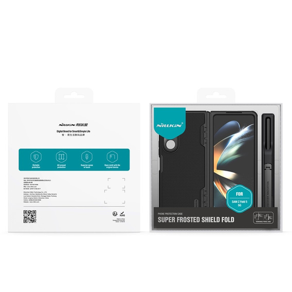 Чехол NILLKIN для Samsung Galaxy ZFold5 5G, чёрный