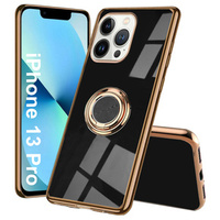 Чехол до iPhone 13 Pro, Electro Ring, чёрный