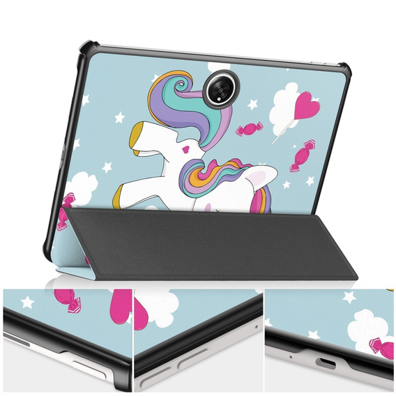 Чехол для OnePlus Pad, Smartcase, unicorn