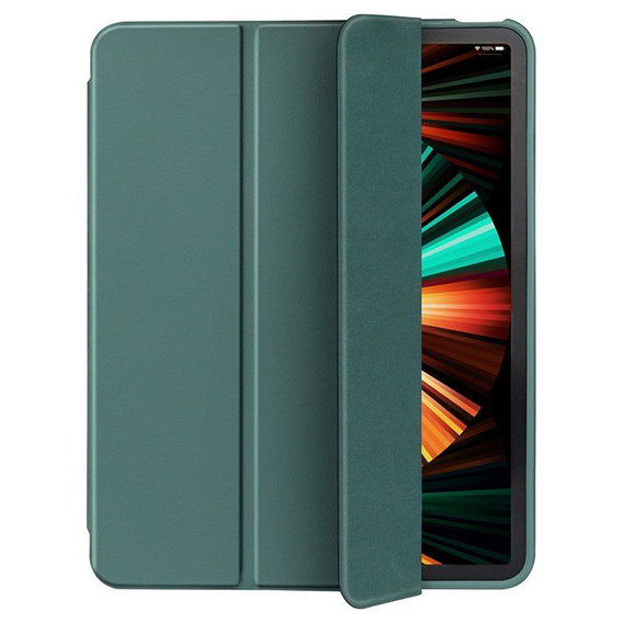 Чехол для iPad Pro 11 2021/2022, Smartcase с местом для стилуса, зелёный