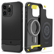 Чoхол Spigen до iPhone 14 Pro Max, Rugged Armor MagSafe, чорний